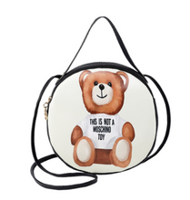 Load image into Gallery viewer, Cartoon Print Black Crossbody Bag
